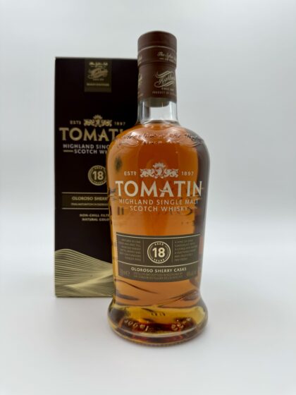 Tomatin Highland single malt Whisky 18 ans